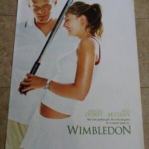 Wimbledon - Movie Poster with Kirstin Dunst as Lizzie Bradbury - Advance Poster